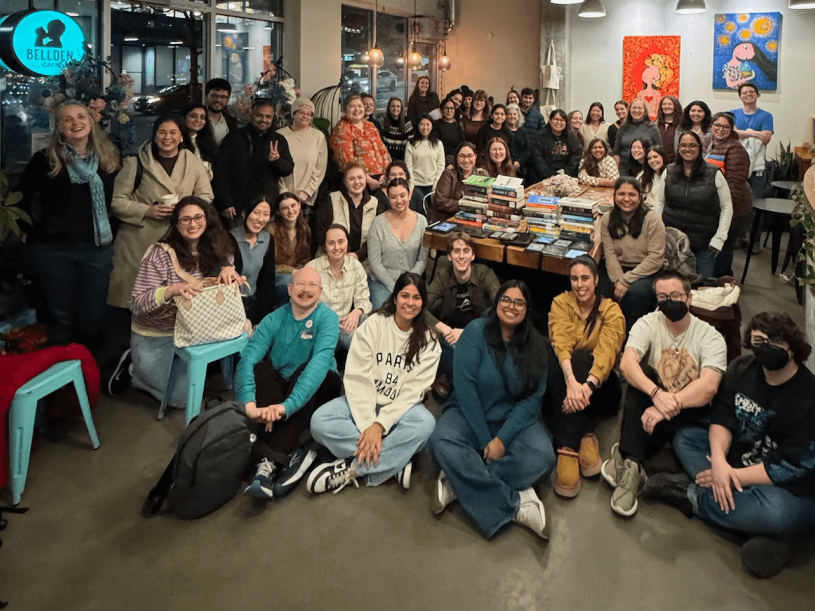 Community at Bellden Cafe